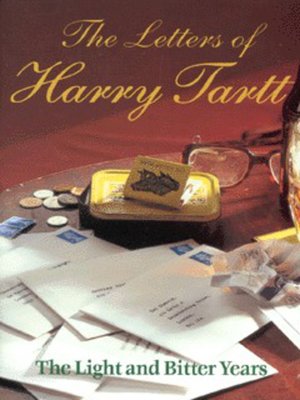 cover image of The letters of Harry Tartt